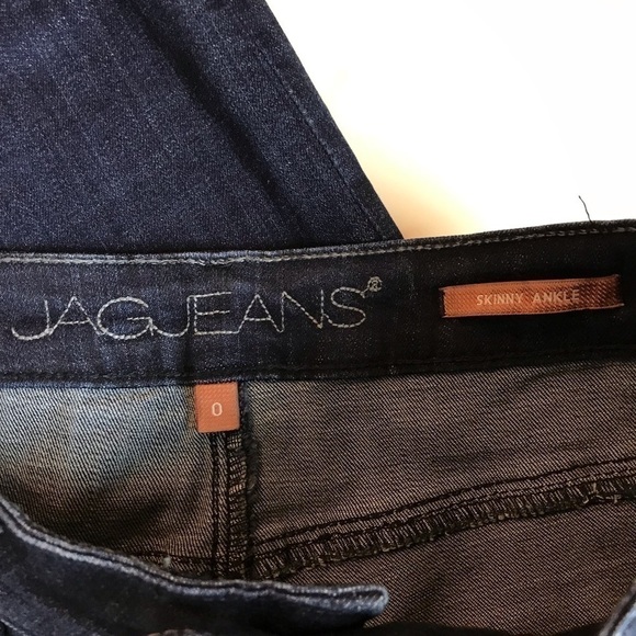 Jag Skinny Ankle Dark Wash Stretch Jeans 0 - Picture 6 of 8